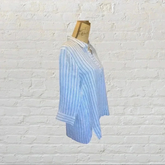 J Jill Linen Blouse - Picture 3 of 5